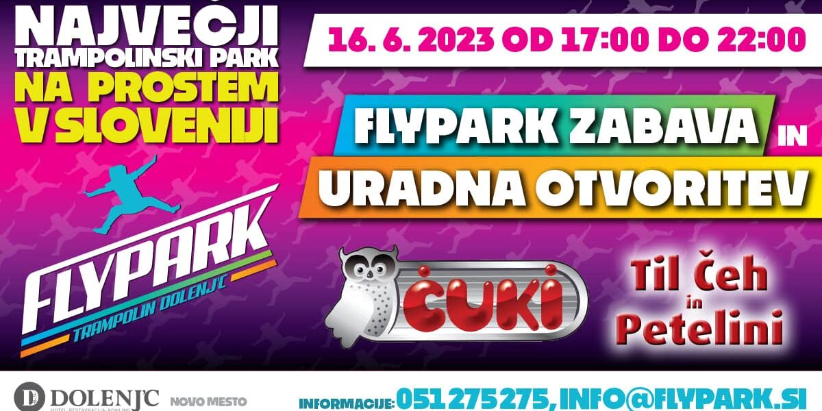 Flypark otvoritev Flypark otvoritev