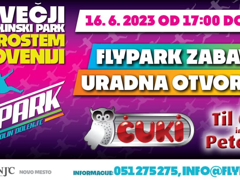 Flypark otvoritev