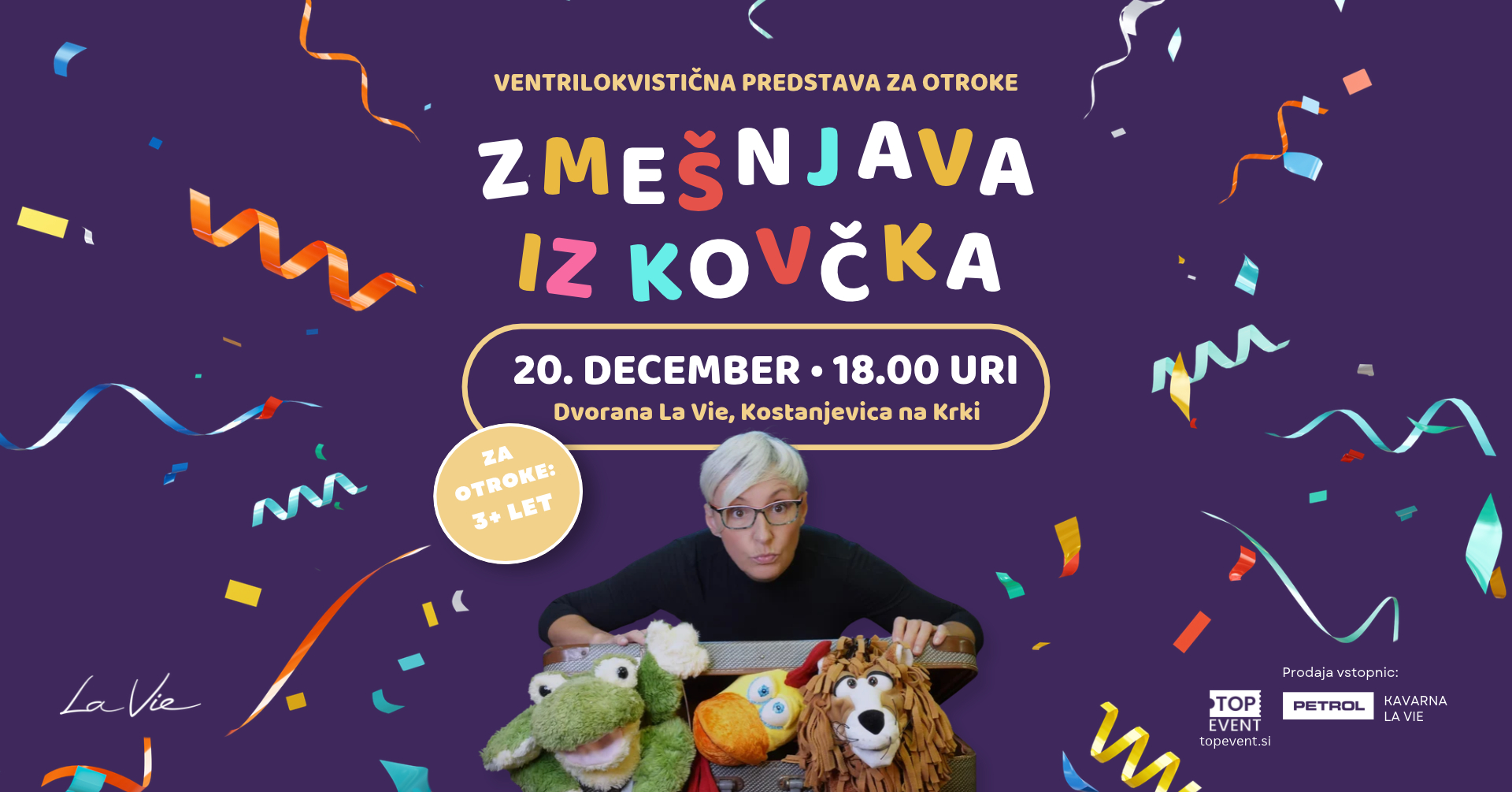 ZMEŠNJAVA IZ KOVČKA | otroška predstava